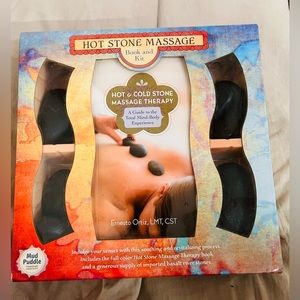 NIB Hot Stone Massage kit